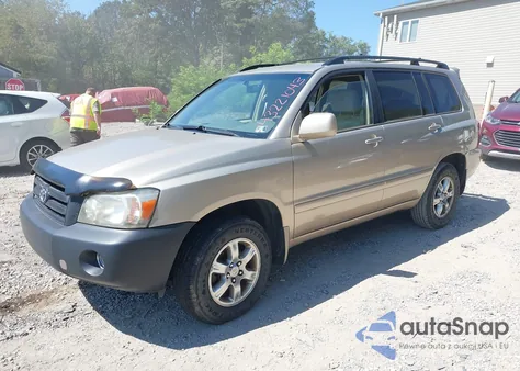 2004 Toyota Highlander V6 z USA, uszkodzony, nr VIN JTEEP21AX40038633